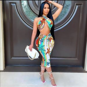 Twist top two piece (posh by v set)